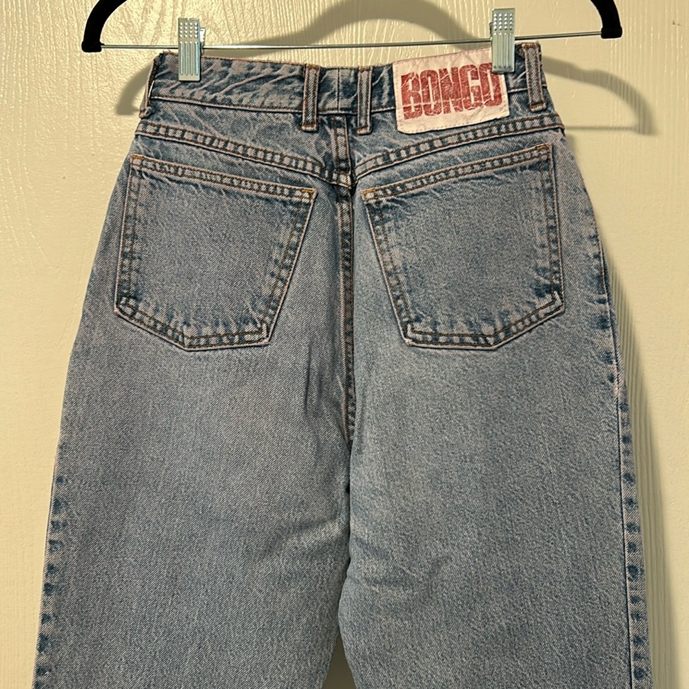 Ladies Vintage acid wash jeans high waisted